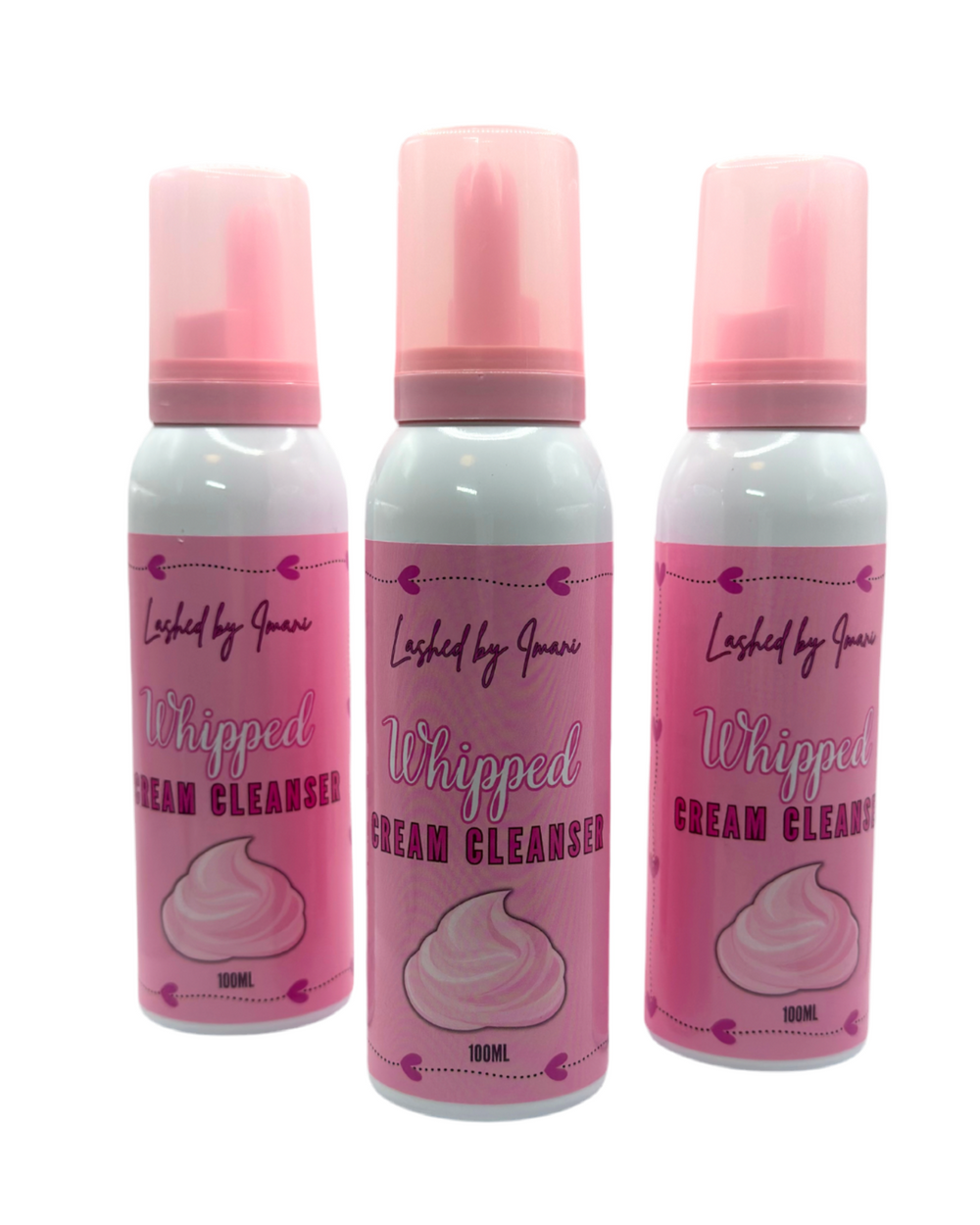 Whipped Cream Cleanser  Lashed By Imani LLC